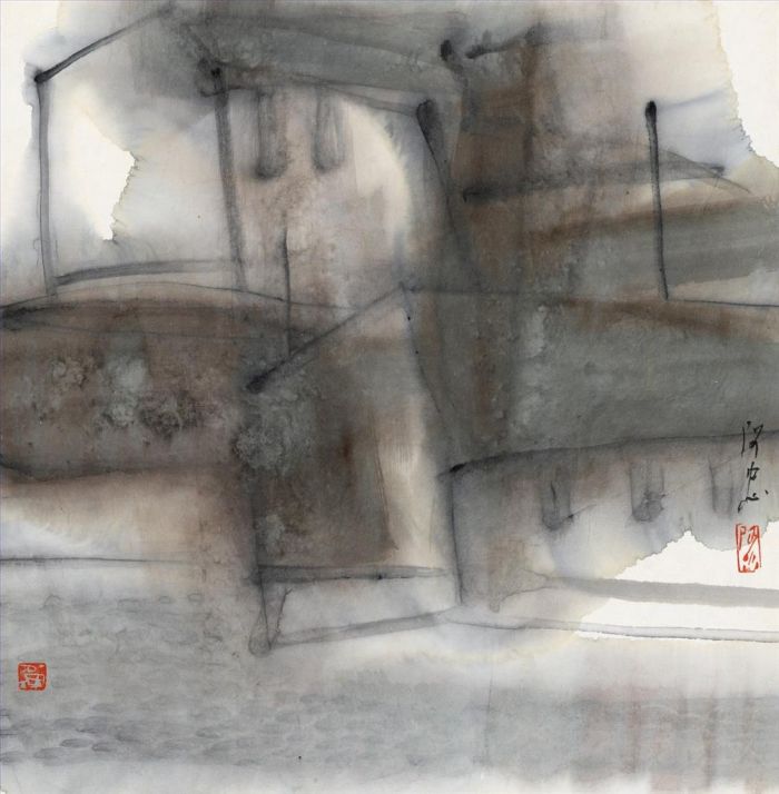 Huang Azhong Chinesische Kunst - Leer und dunkel
