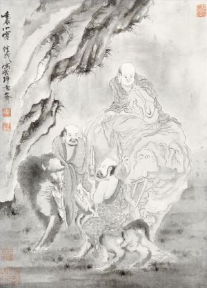 zeitgenössische kunst von Huang Jiamao - Arhats