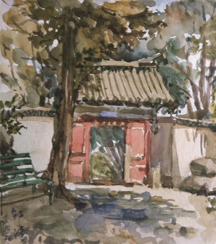 Huang Shaoqiang Andere Malerei - Beihai-Park
