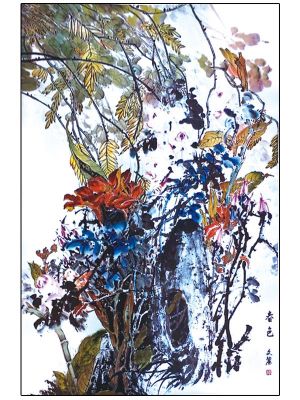 zeitgenössische kunst von Huang Wenli - Der Geschmack des Frühlings