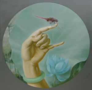 zeitgenössische kunst von Huang Xu - Libelle