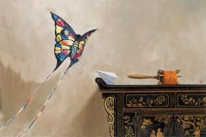 zeitgenössische kunst von Huo Ming - Fliegen zum ursprünglichen Punkt