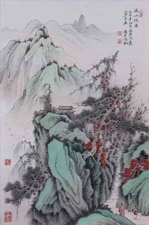 zeitgenössische kunst von Jia Guoying - Landschaft