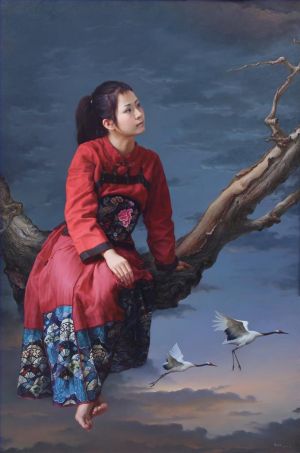zeitgenössische kunst von Jia Hongmin - Eine Schönheit