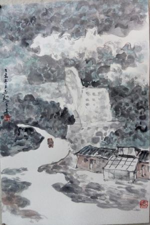 zeitgenössische kunst von Jiao Yaxin - Landschaft