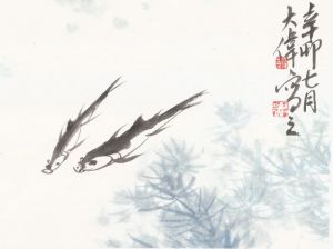 zeitgenössische kunst von Jin Dawei - Tintenfische