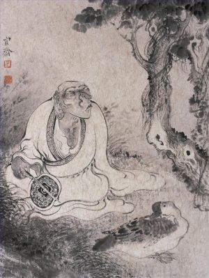 zeitgenössische kunst von Ju Jianwei - Unter dem Baum