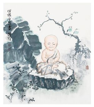 zeitgenössische kunst von Kong Qingchi - Ein aufrichtiges Herz
