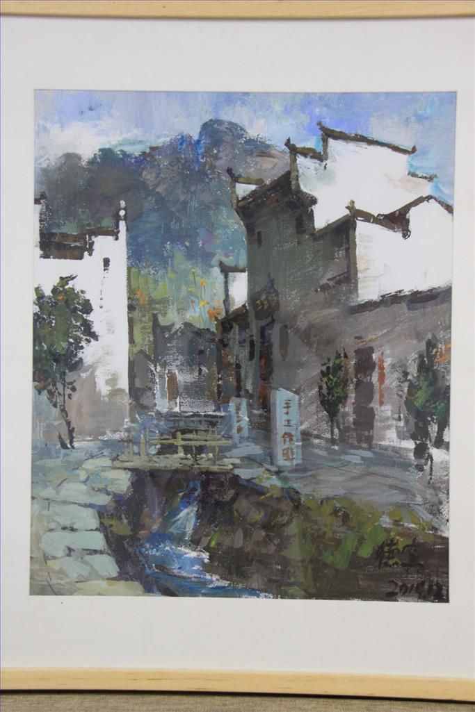 Li Dezhen Andere Malerei - Ein Wintertag in Pinshan