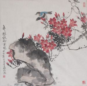 zeitgenössische kunst von Li Jingshi - blühen