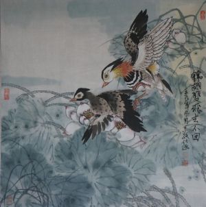 zeitgenössische kunst von Li Jingshi - Wegfliegen
