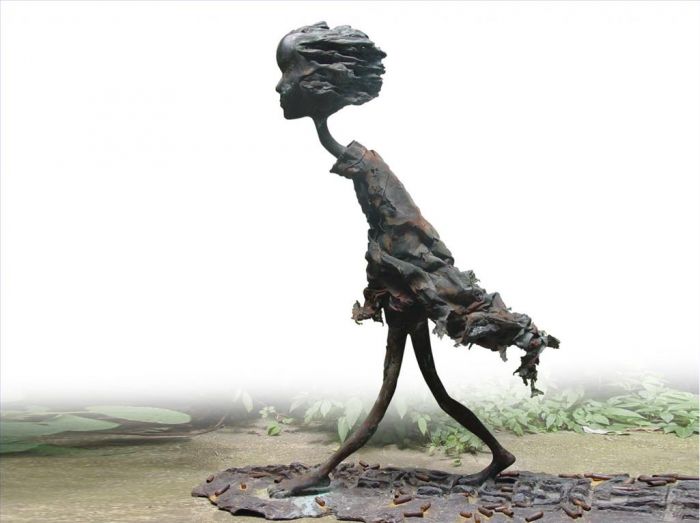 Li Kongcheng Bildhauerei - Auf der Suche nach Heimat