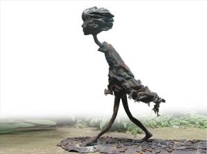 Zeitgenössische Bildhauerei - Seeking For Homeland