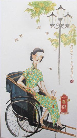 zeitgenössische kunst von Li Shoubai - Suche Träume