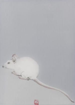 zeitgenössische kunst von Li Wenfeng - Stellt die Maus der Twelve Earthly Branches-Serie dar