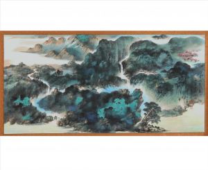 zeitgenössische kunst von Li Xianjun - Frühlingsfluss