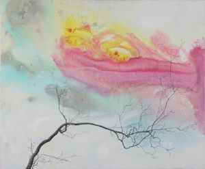 zeitgenössische kunst von Lian Xueming - Ast schillernde Wolke