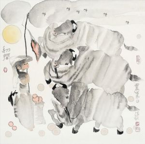 zeitgenössische kunst von Liang Peilong - Früher Frühling