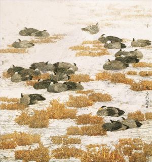 zeitgenössische kunst von Liang Shimin - Warmer Winter