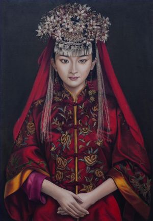 zeitgenössische kunst von Liao Wanning - Braut