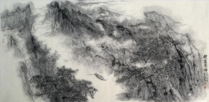 Lin Maosen Chinesische Kunst - Auf der Suche nach besonderen Bergen