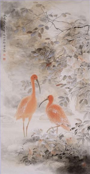 zeitgenössische kunst von Liu Gang - Herbstszene