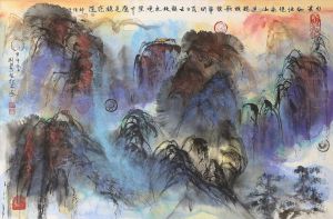 zeitgenössische kunst von Liu Jiafang - Berg Huang