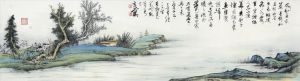 zeitgenössische kunst von Liu Pengkai - Dialog zwischen Einsiedlern