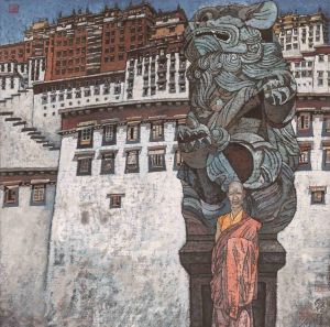 zeitgenössische kunst von Liu Shaohui - Eindruck von Tibet