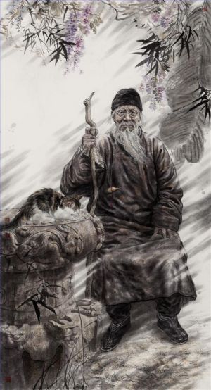 zeitgenössische kunst von Liu Shaoning - Meister Qi Baishi