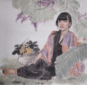 zeitgenössische kunst von Liu Shaoning - Obst im Herbst