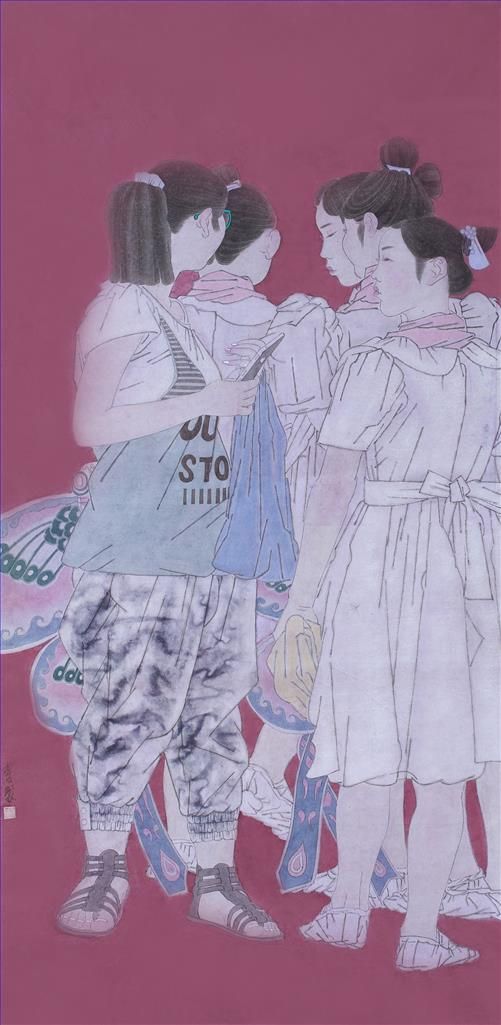 Liu Shuangxi Chinesische Kunst - Mayflower
