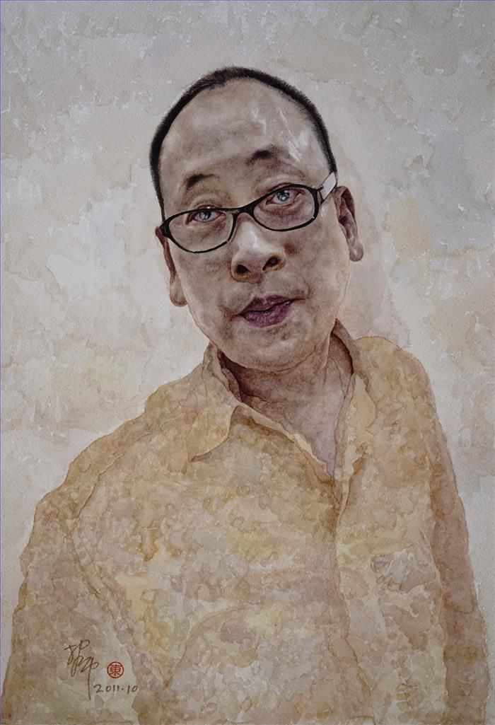 Liu Xiangdong Andere Malerei - Betrunken