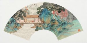 zeitgenössische kunst von Liu Yongliang - Im Herbst dem Klang des Baches lauschen