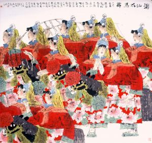 zeitgenössische kunst von Lu Zhongjian - Chaoshan-Buma-Tanz