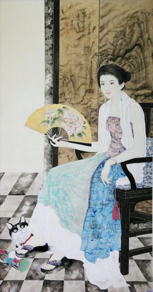 Zeitgenössische chinesische Kunst - Das Porträt einer Dame