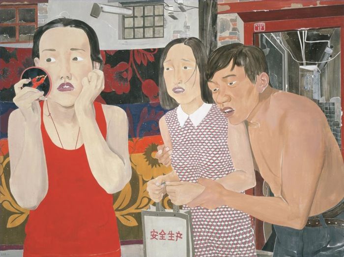 Ma Xiaoteng Ölgemälde - Weibliche Geschichte