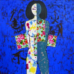 Zeitgenössische Ölmalerei - Ein Mädchen namens Yechun 3