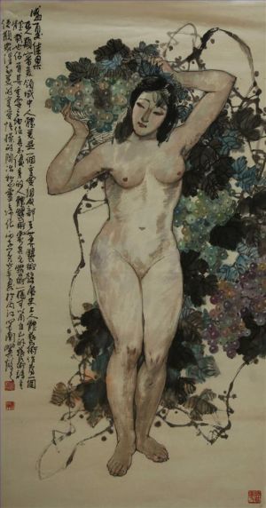 zeitgenössische kunst von Meng Yingsheng - Frucht des Sommers