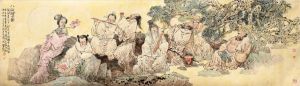 zeitgenössische kunst von Meng Yingsheng - Die acht Unsterblichen in der Legende