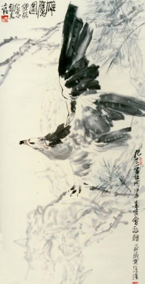 zeitgenössische kunst von Meng Yingsheng - Der Adler