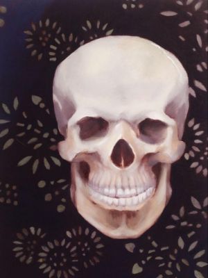 zeitgenössische kunst von Niu Yansu - Illusion eines menschlichen Skeletts