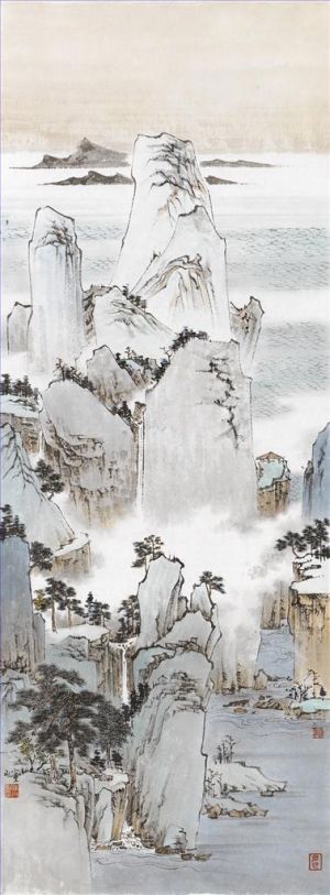 Zeitgenössische chinesische Kunst - Bergig