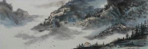zeitgenössische kunst von Qin Shaoming - Landschaft