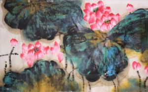 zeitgenössische kunst von Shen Liping - Der Charme von Lotus Pond 3