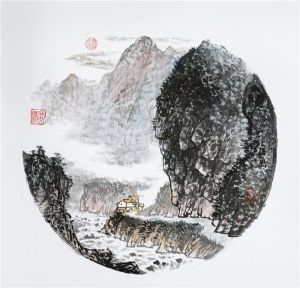 zeitgenössische kunst von Shi Dafa - Kreisventilator 5