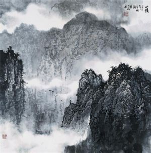 zeitgenössische kunst von Shi Dafa - Der Charme von Berg 3