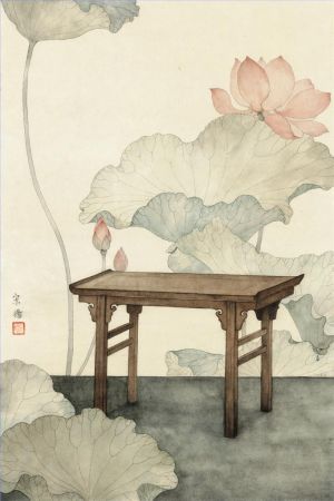 Zeitgenössische chinesische Kunst - Das Herz von Lotus 2