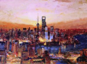 zeitgenössische kunst von Su Yangyang - Sonnenaufgang im Osten