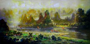 zeitgenössische kunst von Su Yanling - Malerische Landschaft
